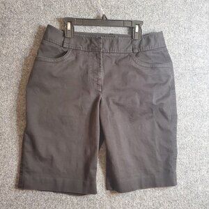 Cutter & Buck Womens Golf Bermuda Shorts Black Size 6